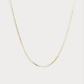 solid gold necklace BlackSugar-Fine Modern Chic Jewelry that Celebrities Wear